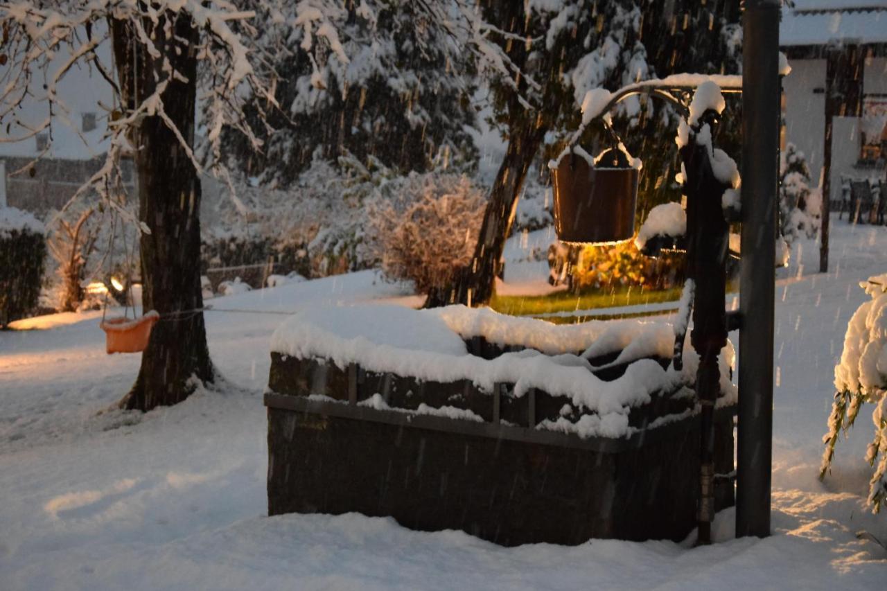 La Volta - Lake Como Heritage Home In Molino Maufet Watermill - Patio On The Garden 科利科 外观 照片
