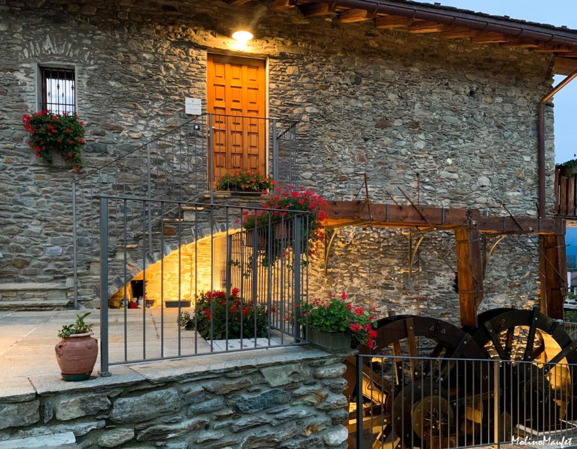 La Volta - Lake Como Heritage Home In Molino Maufet Watermill - Patio On The Garden 科利科 外观 照片